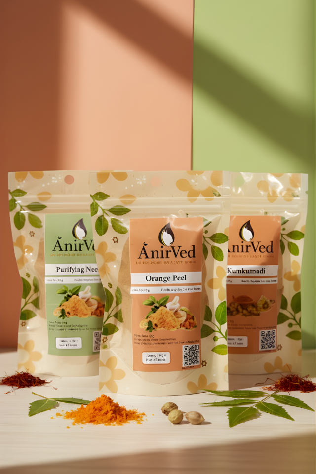 anirved purifying neem face pack powder 50g anirved purifying neem face pack powder 50g