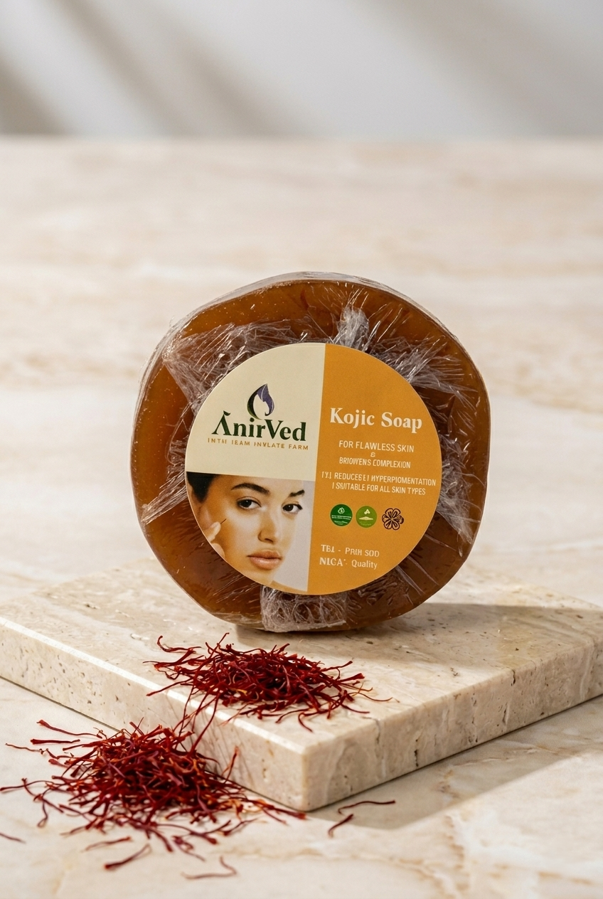 anirved kojic soap 100g anirved kojic soap 100g